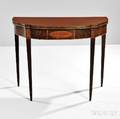 Inlaid Mahogany Card Table