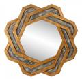 Parcel Gilt Octagonal Endless Knot Wall Mirror