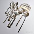 Group of English Sterling Silver Flatware