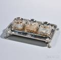 George III Sterling Silver Inkstand