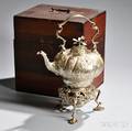 George II Sterling Silver KettleonStand