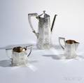 Threepiece Shreve amp Co Sterling Silver Coffee Service