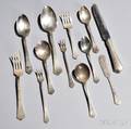 Wallace Antique Pattern Sterling Silver Flatware Service