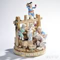 Meissen Porcelain Figural Group