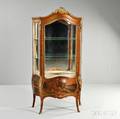 Louis XVIstyle Vernis Martin Display Cabinet