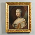 James Wells Champney American 18431903 Portrait of Marie Leszczynska After Carle van Loo French 17051765