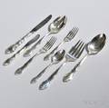 Gorham Andante Pattern Sterling Silver Flatware Service