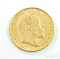 1907M British Gold Sovereign 