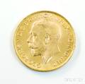 1928SA British Gold Sovereign 