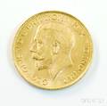 1927SA British Gold Sovereign 