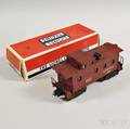 Lionel Train 6557 Illuminated Smoke Caboose in Box 