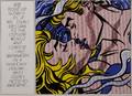 After Roy Lichtenstein American 19231997 We Rose Up Slowly Frankfurt Museum Poster