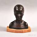 Bronze Portrait Bust of a Young Girl