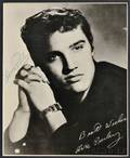 Signed and Framed Elvis Presley Fan Club Photograph