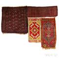 Four Oriental Small Rugs