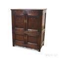 Jacobeanstyle Carved Oak Cabinet
