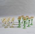Sixteen Glass Goblets