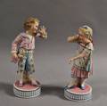 Pair of Bisque Figures of Children