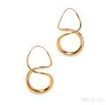 18kt Gold Earpendants Michael Good