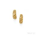 18kt Gold Earclips Nicholas Varney