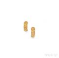 18kt Bicolor Gold Earclips Roberto Coin