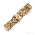 14kt Gold Buckle Bracelet
