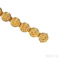 18kt Bicolor Gold Bracelet