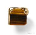 18kt Gold and Tigerseye Quartz Ring Elsa Peretti Tiffany amp Co