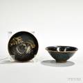 Two Blackglazed Jizhou Tea Bowls