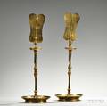 Pair of Brass Candle Holders