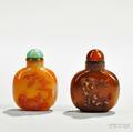 Two Agate Snuff Bottles