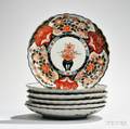 Set of Imari Floral Plates