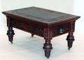 1202 HL FRY CARVED OAK LOW TABLE American Cincinnat