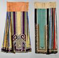 Two Ladys Silk Apron Skirts