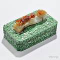 Jade Belt Buckle on Metal Box