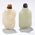 Two Jade Snuff Bottles