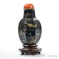 Black Jasper Snuff Bottle