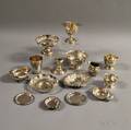 Group of Sterling and 800 Silver Tableware