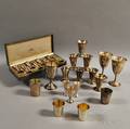 Twentyfive Pieces of Sterling Silver Drinkware