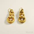 Antique Gold Earpendants
