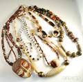 Group of Beaded Necklaces