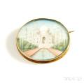 Taj Mahal Brooch