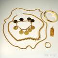 Six Pieces of Gold Jewelry