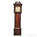 Scottish Mahogany Inlaid Tall Case Clock