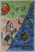 After Marc Chagall FrenchRussian 18871985 Poster Four Seasons Chicago 1974