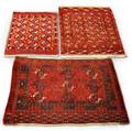 Three Turkoman Small Rugs