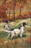 Dorothy Marshall Taylor American 20th Century The Hunt