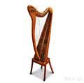 Clark Birdseye Maple Irish Harp