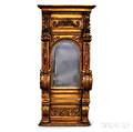 Neoclassical Carved and Gilt Hall Mirror