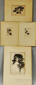 Four Ruth Doris Swett Engravings